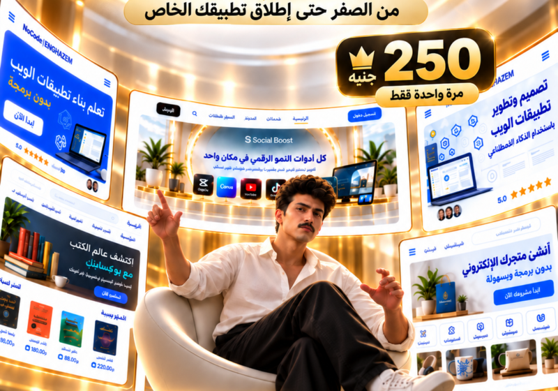 تعلم انشاء مواقع ويب مسجل